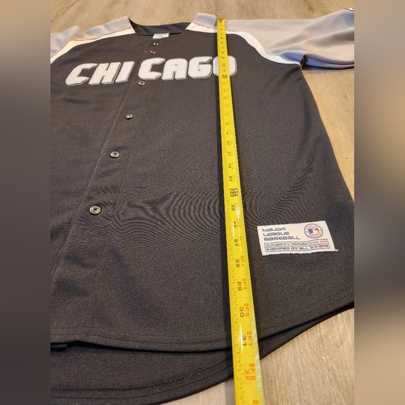 VINTAGE CHICAGO WHITE SOX JERSEY MENS SIZE XL DYNASTY VTG 90s - Picture 9 of 9